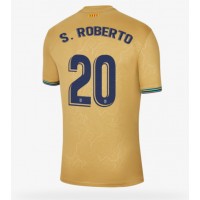 Barcelona Sergi Roberto #20 Fotballklær Bortedrakt 2022-23 Kortermet